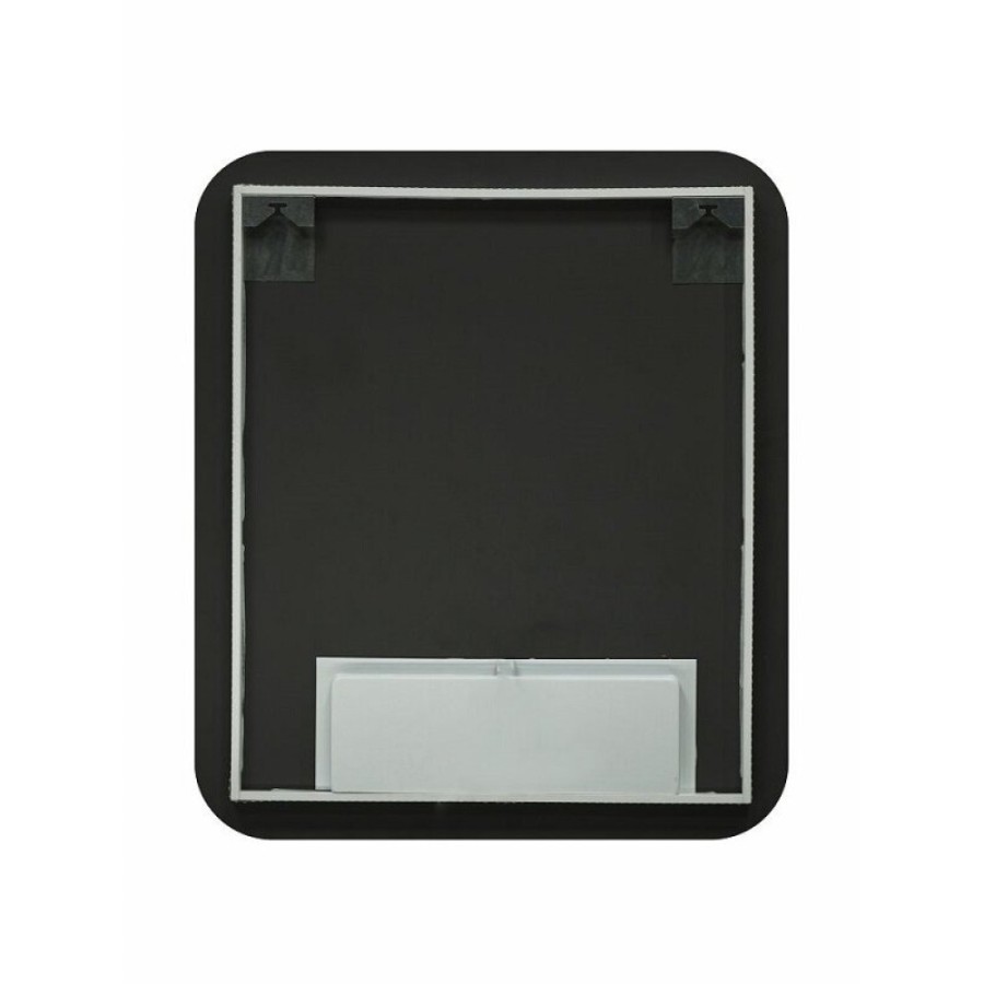 Зеркало Art&Max Ravenna AM-Rav-600-700-DS-F, 60 см, LED-подсветка, датчик движения, бесконтактный сенсор, цвет белый