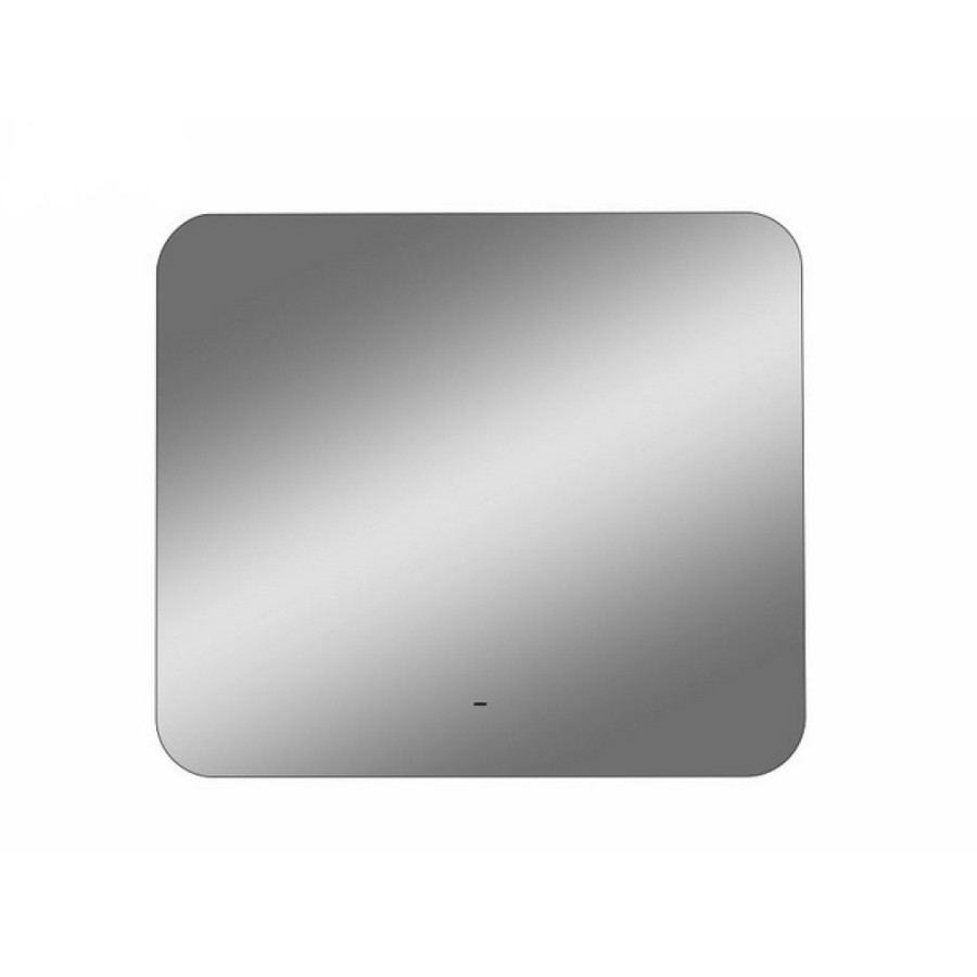 Зеркало Art&Max Ravenna AM-Rav-800-700-DS-F, 80 см, LED-подсветка, датчик движения, бесконтактный сенсор, цвет белый