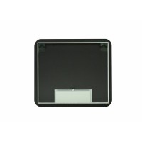 Зеркало Art&Max Ravenna AM-Rav-800-700-DS-F, 80 см, LED-подсветка, датчик движения, бесконтактный сенсор, цвет белый