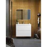 Тумба под раковину Art&Max AM-Sanremo-800-2C-SO-BL, 80 см подвесная, bianco lucido
