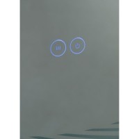 Зеркало Art&Max Sculpture AM-Scu-D770-DS-F-H 77 x 77 см с подсветкой, диммер, антизапотевание