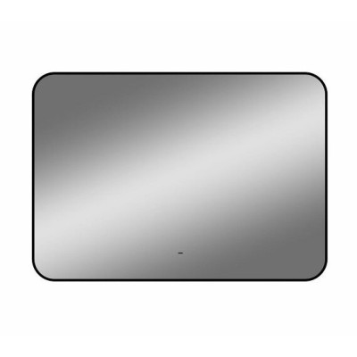 Зеркало Art&Max Siena, AM-Sie-1200-700-DS-F, 120 см, с LED-подсветкой, инфракрасный сенсор, датчик движения, диммер, цвет черный