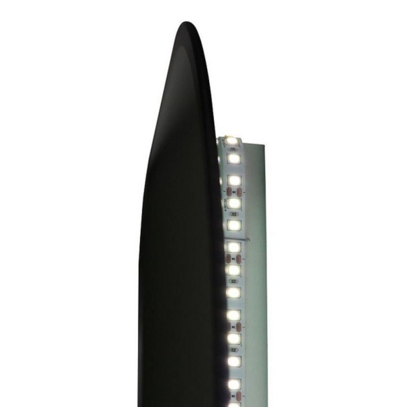 Зеркало Art&Max Siena, AM-Sie-1200-700-DS-F, 120 см, с LED-подсветкой, инфракрасный сенсор, датчик движения, диммер, цвет черный