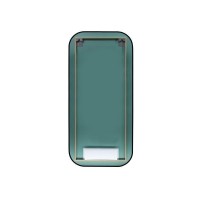 Зеркало Art&Max Siena, AM-Sie-600-1000-DS-F, 60 см, с LED-подсветкой, инфракрасный сенсор, датчик движения, диммер, цвет черный