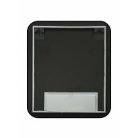 Зеркало Art&Max Siena, AM-Sie-600-700-DS-F, 60 см, с LED-подсветкой, инфракрасный сенсор, датчик движения, диммер, цвет черный