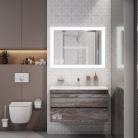Зеркало Art&Max Soli AM-Sol-800-600-DS-F-H 80 x 60 см с подсветкой, диммер, антизапотевание