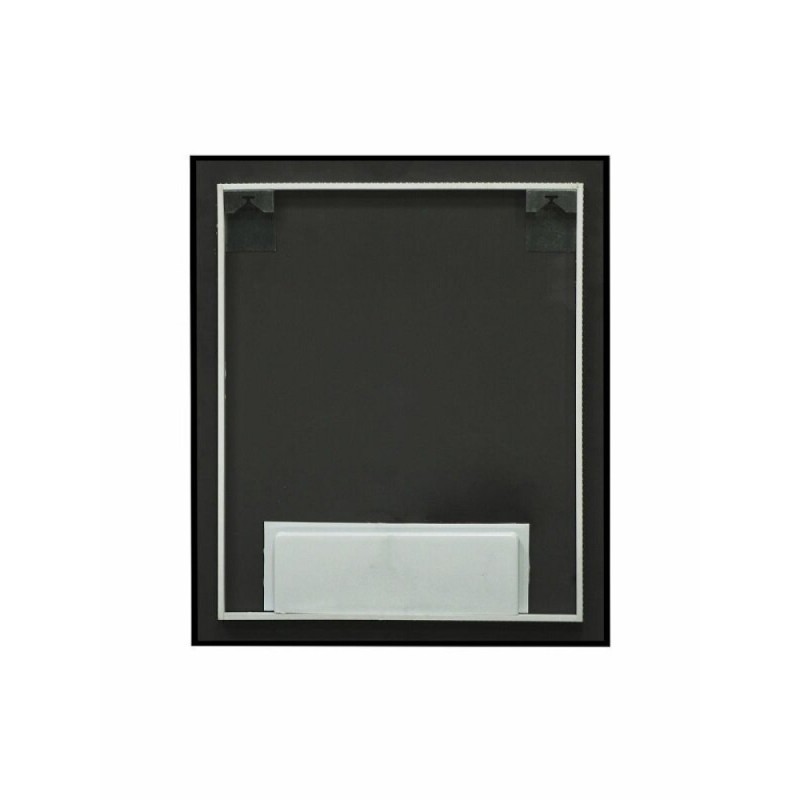 Зеркало Art&Max Sorrento, AM-Sor-600-700-DS-F, 60 см, с LED-подсветкой, инфракрасный сенсор, датчик движения, диммер, цвет черный