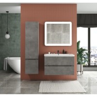 Пенал Art&Max Techno AM-Techno-1600-AC-SO-FC305-L, 40 см, левый, цвет айс какао