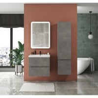 Пенал Art&Max Techno AM-Techno-1600-AC-SO-FC305-R, 40 см, правый, цвет айс какао