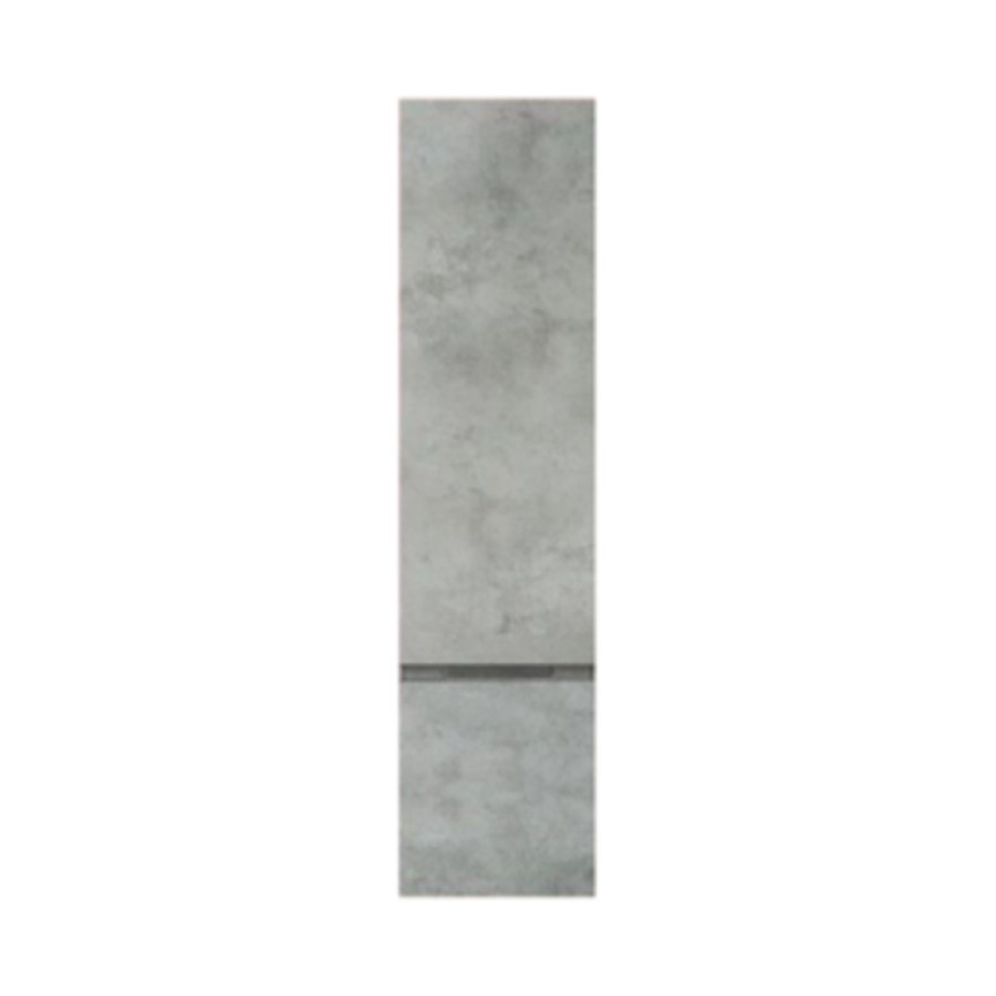 Пенал Art&Max Techno AM-Techno-1600-AC-SO-LS935-L, 40 см, левый, цвет бетон лофт натуральный