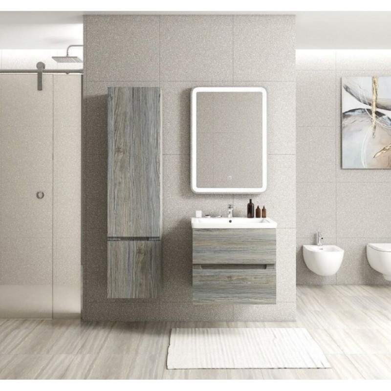 Пенал Art&Max Techno AM-Techno-1600-AC-SO-LW635-L, 40 см, левый, цвет сосна
