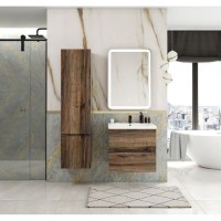 Пенал Art&Max Techno AM-Techno-1600-AC-SO-LW646-L, 40 см, левый, цвет дуб бомонд лофт