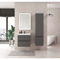 Пенал Art&Max Techno AM-Techno-1600-AC-SO-ZB815-R, 40 см, правый, цвет смоки софт