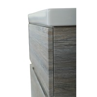 Тумба под раковину Art&Max Techno 60 см подвесная, сосна, AM-Techno-600-2C-SO-LW635