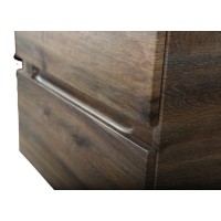 Тумба под раковину Art&Max Techno 60 см подвесная, дуб бомонд лофт, AM-Techno-600-2C-SO-LW646