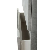 Тумба под раковину Art&Max Techno 70 см подвесная, бетон лофт натуральный, AM-Techno-700-2C-SO-LS935
