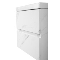 Тумба под раковину Art&Max Techno 70 см подвесная, монти мрамор, AM-Techno-700-2C-SO-MR960
