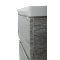Тумба под раковину Art&Max Techno 90 см подвесная, сосна, AM-Techno-900-2C-SO-LW635