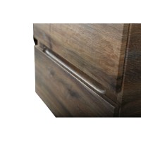 Тумба под раковину Art&Max Techno 90 см подвесная, дуб бомонд лофт, AM-Techno-900-2C-SO-LW646