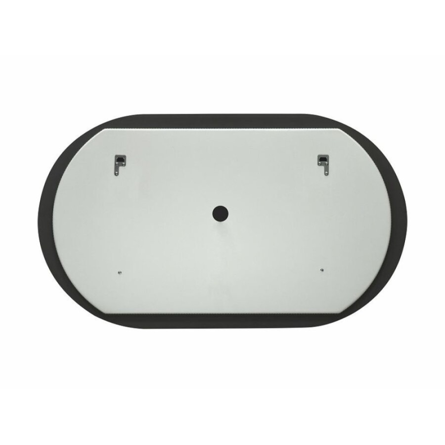 Зеркало Art&Max Torino 110 см с подсветкой, белый, AM-Tor-1100-650-DS-F