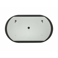 Зеркало Art&Max Torino 120 см с подсветкой, белый, AM-Tor-1200-700-DS-F
