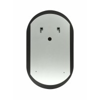 Зеркало Art&Max Torino 60 см с подсветкой, белый, AM-Tor-600-1000-DS-F