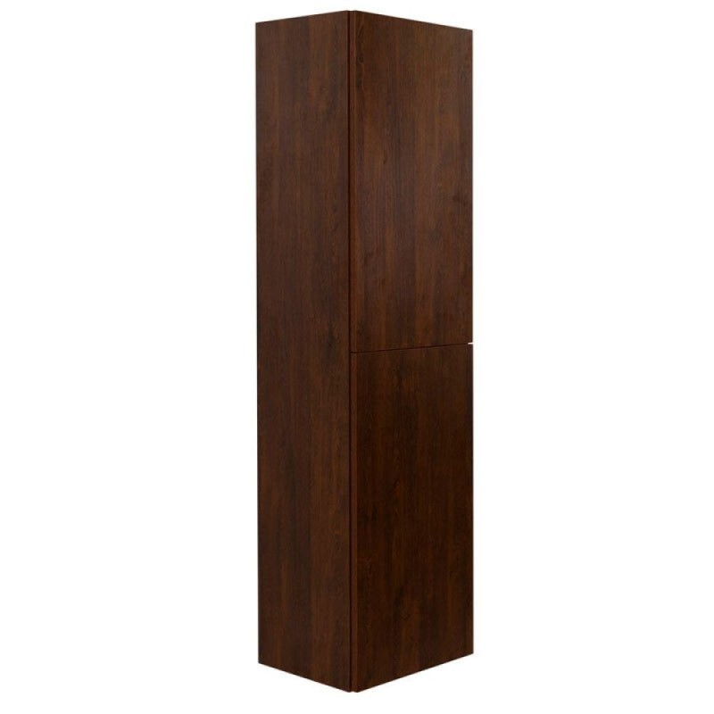 Шкаф-пенал подвесной Art&Max AM-Verona-Push-1500-2A-SC-RB, 40 x 30 x 150 см, с двумя распашными дверцами, дуб баррик