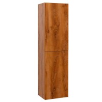 Шкаф-пенал подвесной Art&Max AM-Verona-Push-1500-2A-SC-RK, 40 x 30 x 150 см, с двумя распашными дверцами