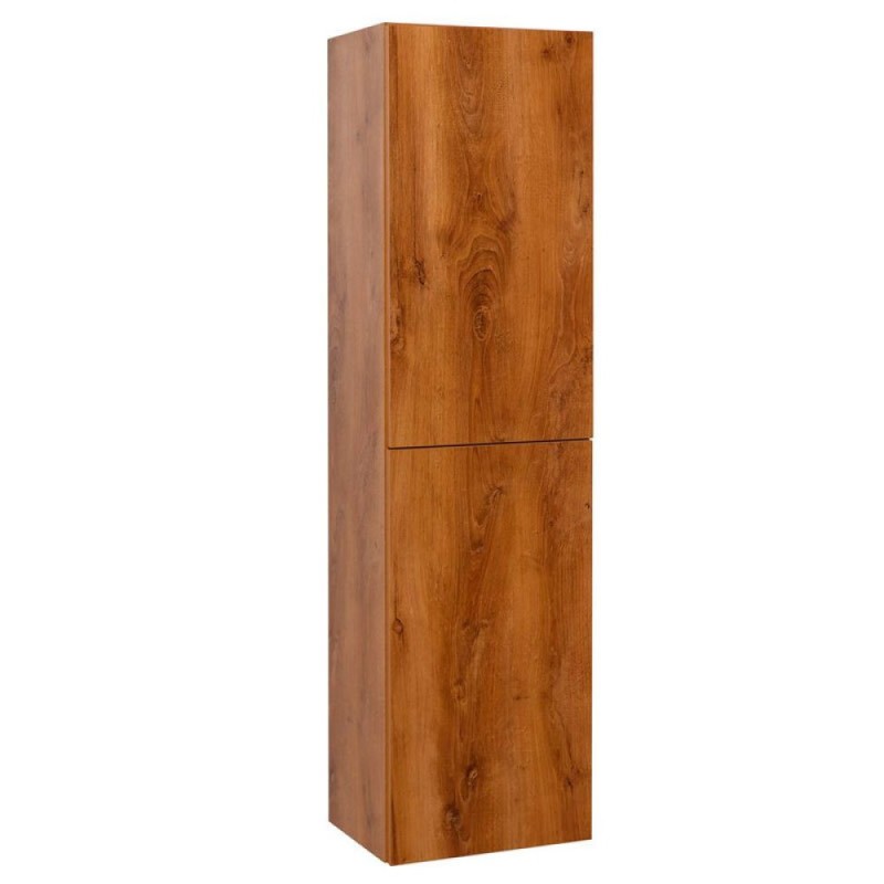 Шкаф-пенал подвесной Art&Max AM-Verona-Push-1500-2A-SC-RK, 40 x 30 x 150 см, с двумя распашными дверцами