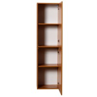 Шкаф-пенал подвесной Art&Max AM-Verona-Push-1500-2A-SC-RK, 40 x 30 x 150 см, с двумя распашными дверцами