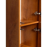 Шкаф-пенал подвесной Art&Max AM-Verona-Push-1500-2A-SC-RK, 40 x 30 x 150 см, с двумя распашными дверцами