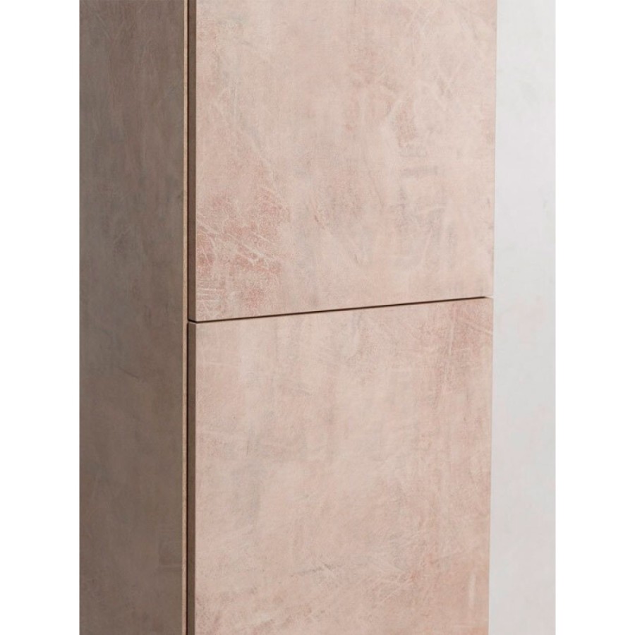 Шкаф-пенал подвесной Art&Max AM-Verona-Push-1500-2A-SC-St, 40 см, 2 распашные дверцы, камень светлый