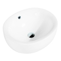 Раковина Art&Max 50 см накладная, белый, AM5306-W