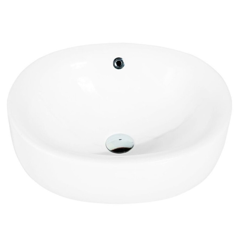 Раковина Art&Max 50 см накладная, белый, AM5306-W