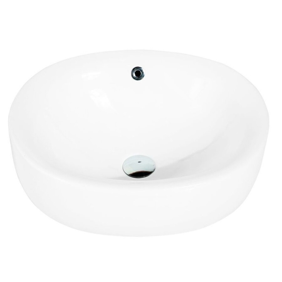 Раковина Art&Max 50 см накладная, белый, AM5306-W