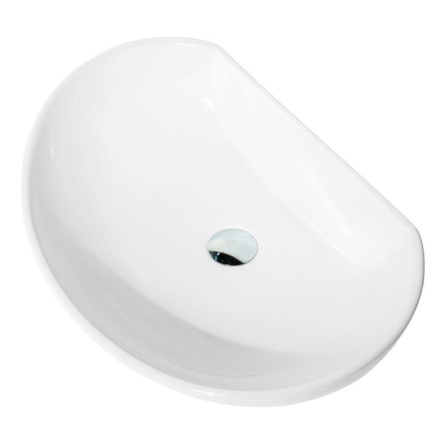 Раковина Art&Max 60 см накладная, белый, AM5405-W