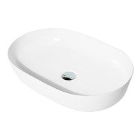 Раковина Art&Max 60 см накладная, белый, AM5415-W