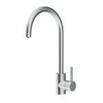 Смеситель для кухни Damixa Merkur 400721400, никель Смеситель для кухни Damixa Merkur 400721400, никель