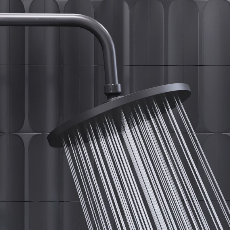 Верхний душ Damixa Jupiter 977050300 Черный матовый