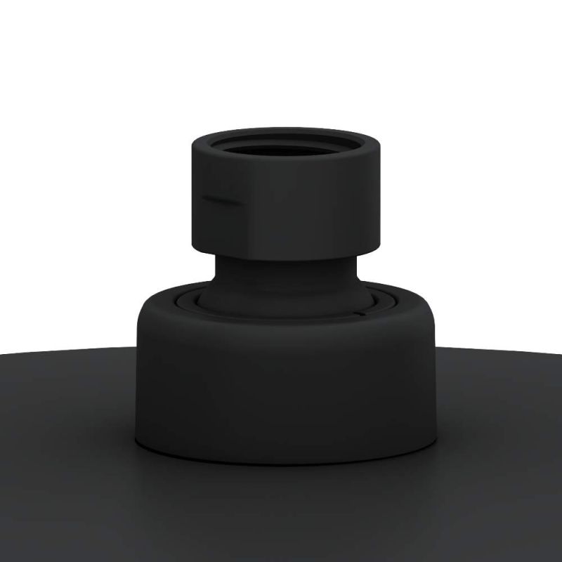 Верхний душ Damixa Scandinavian Pure 936050300 Черный матовый