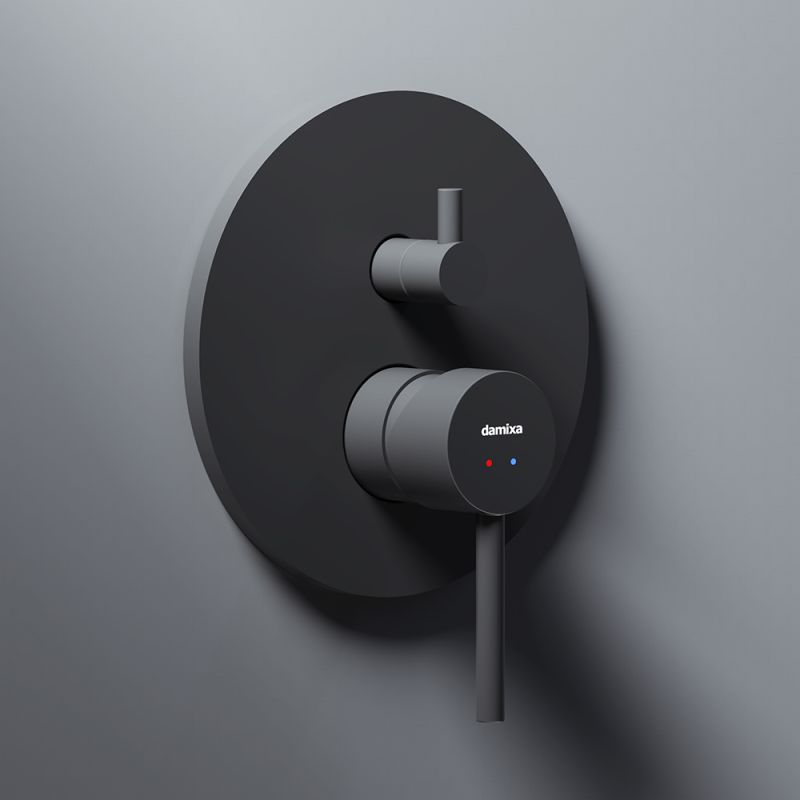 Душевой комплект Damixa Scandinavian Pure 936520300 Черная матовая