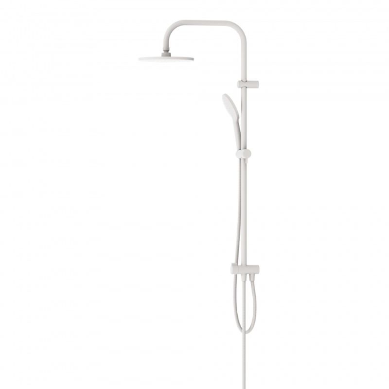 Душевая система Damixa Jupiter 977000200 Белая матовая