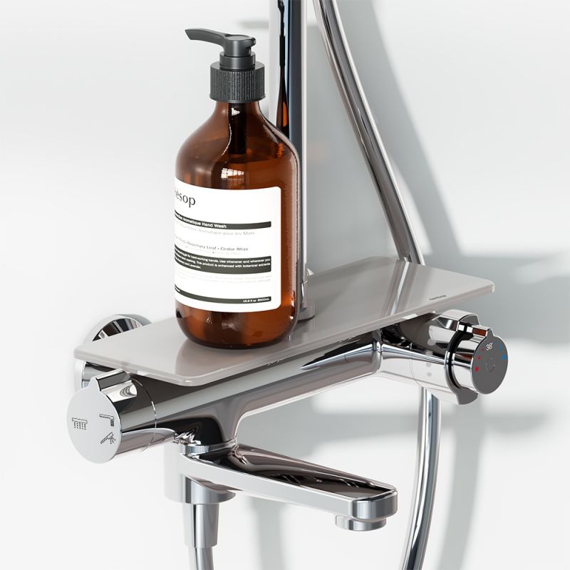 Душевая система Damixa Jupiter 977760000 с термостатом Хром