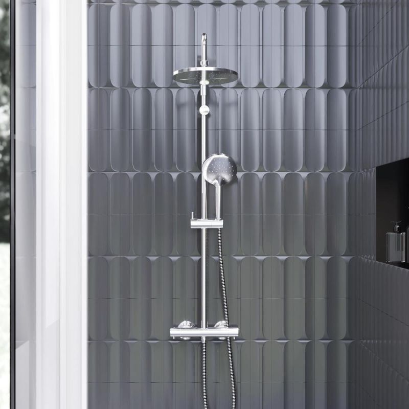 Душевая система Damixa Jupiter 977800000 с термостатом Хром