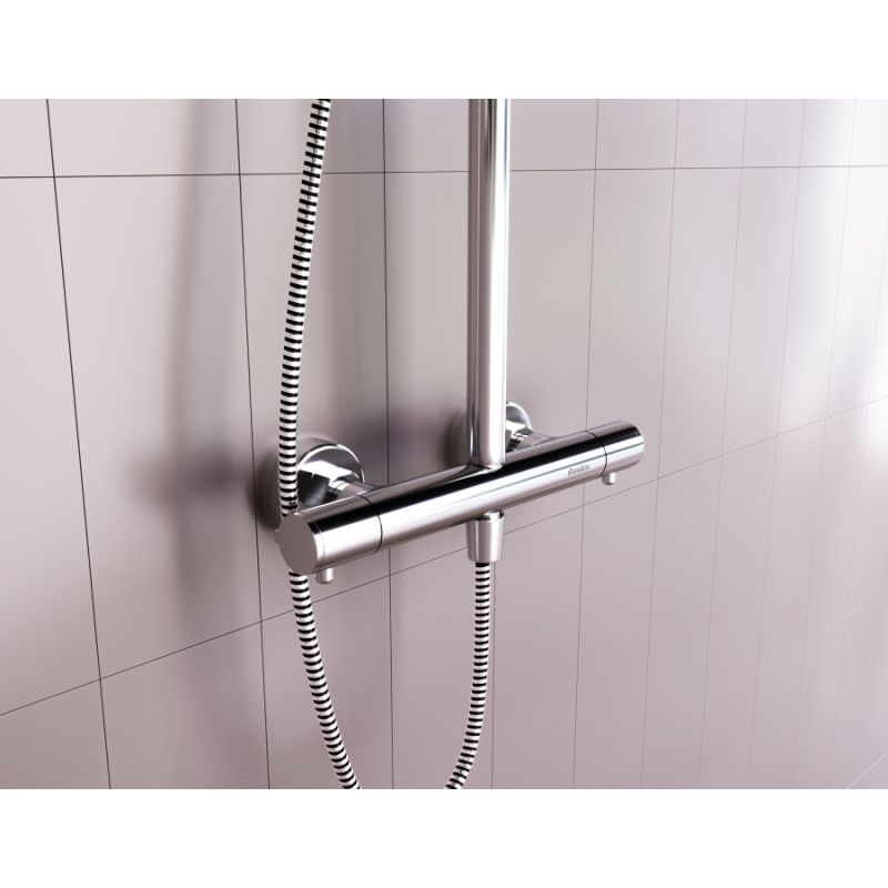 Душевая система Damixa Option DX218092000 с термостатом Хром