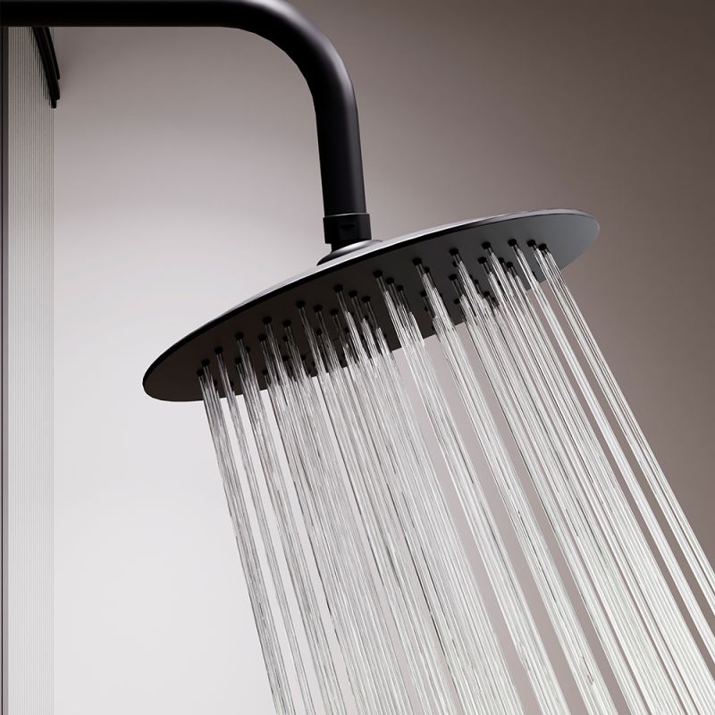 Душевая система Damixa Scandinavian Pure 936710300 Черная матовая