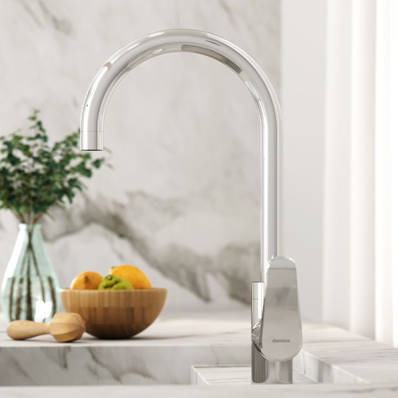 Смеситель для кухни Damixa Merkur 400730000, хром