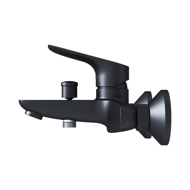 Смеситель для ванны и душа Damixa Jupiter 771000301 Черный матовый