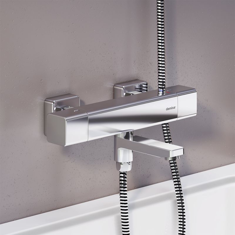 Смеситель для ванны и душа Damixa Gala 533000000 с термостатом Хром