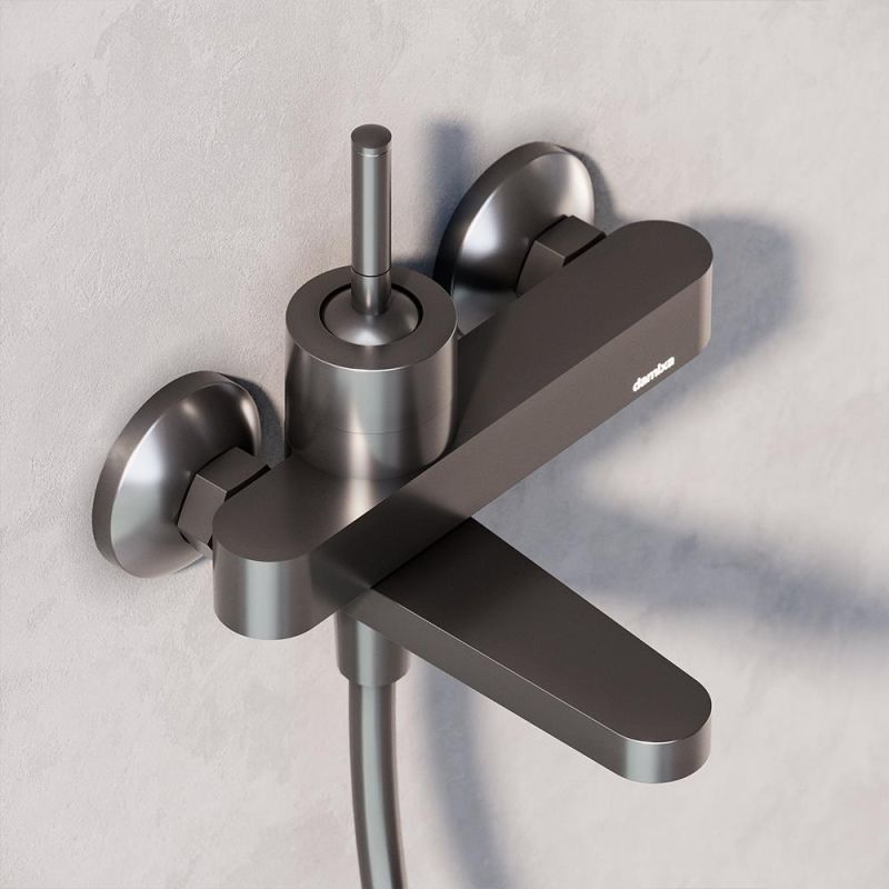 Смеситель для ванны и душа Damixa Arc 291000300 Черный матовый